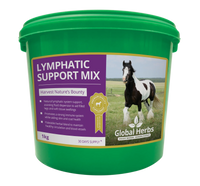 Global Herbs Lymphatic Support Mix | Horse Circulation & Fluid Balance Supplement