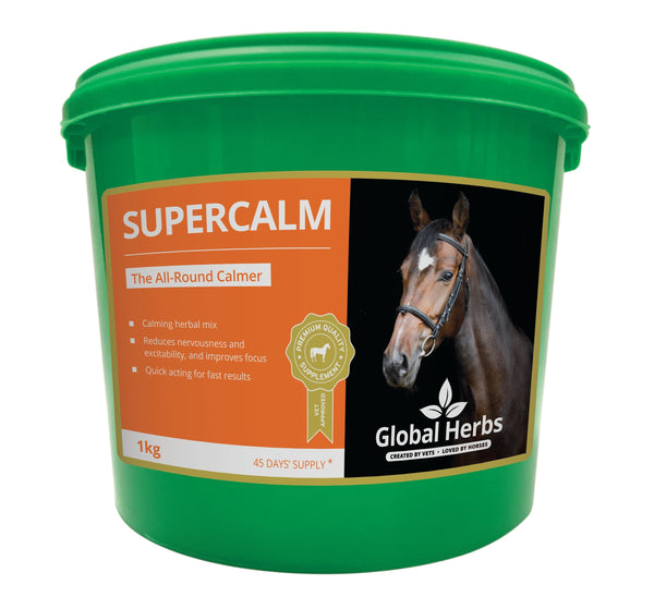 SuperCalm Horse Calming Supplement | Global Herbs