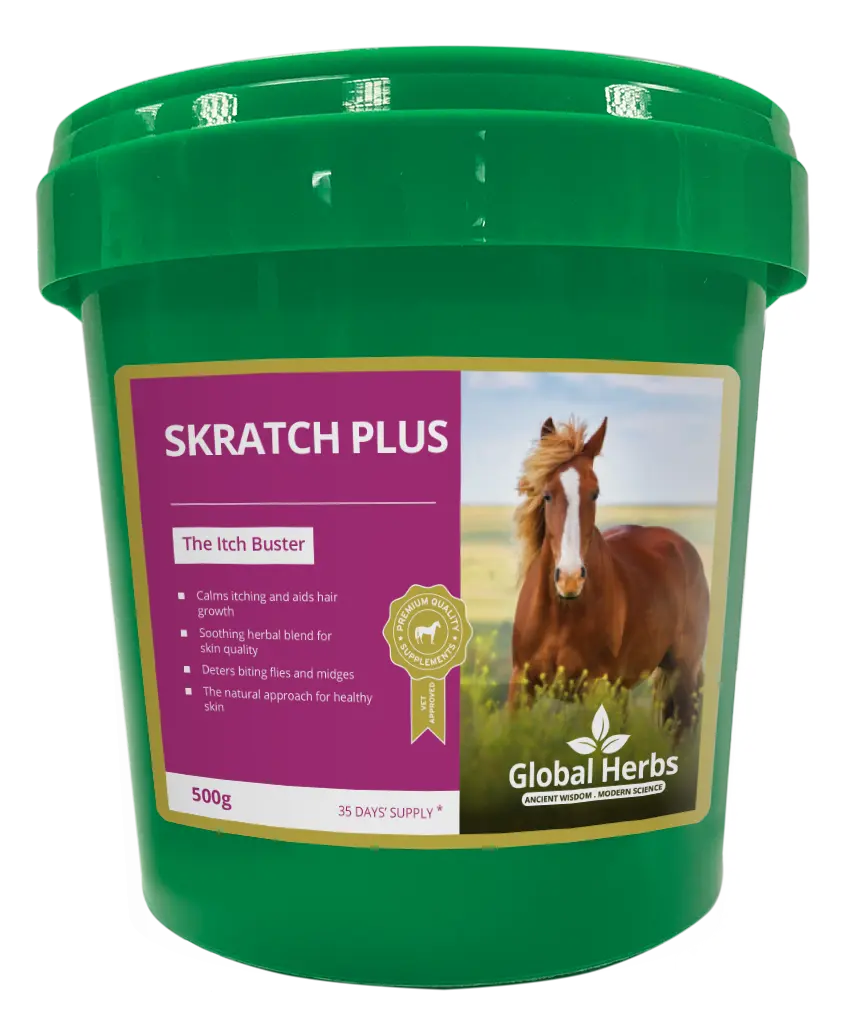 Global Herbs SkratchPlus | Horse Skin & Itch Support Supplement