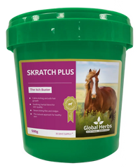 Global Herbs SkratchPlus | Horse Skin & Itch Support Supplement