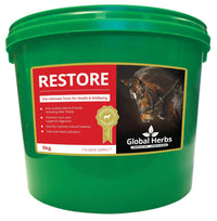Global Herbs Restore Powder | Horse Liver & Detox Supplement