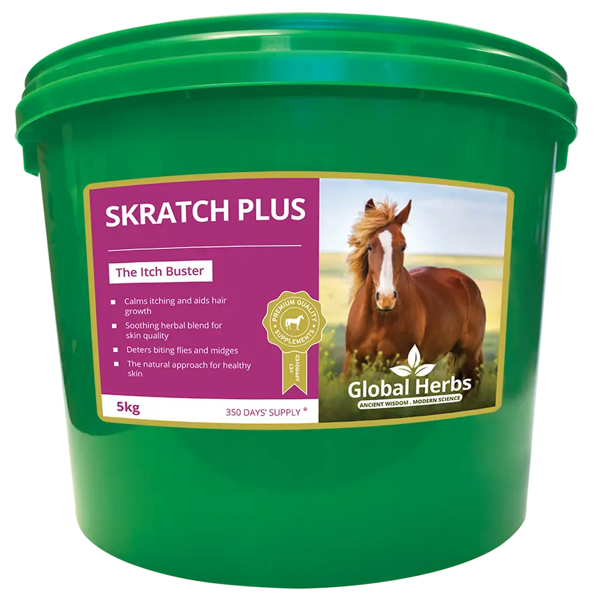 Global Herbs SkratchPlus | Horse Skin & Itch Support Supplement