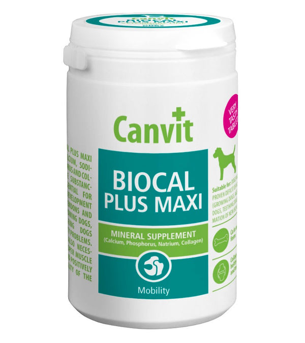 Canvit Biocal Plus MAXI | Dog Bone & Joint Support Supplement