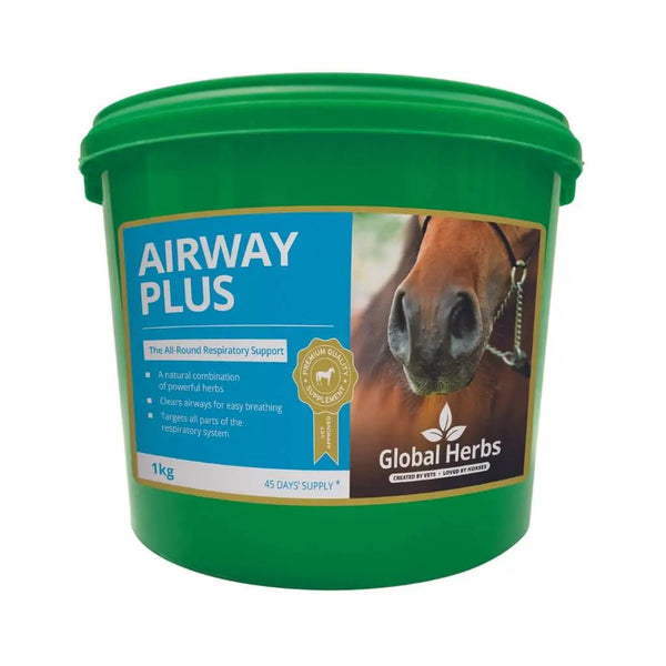 Global Herbs Airway Plus | Horse Respiratory Support Supplement