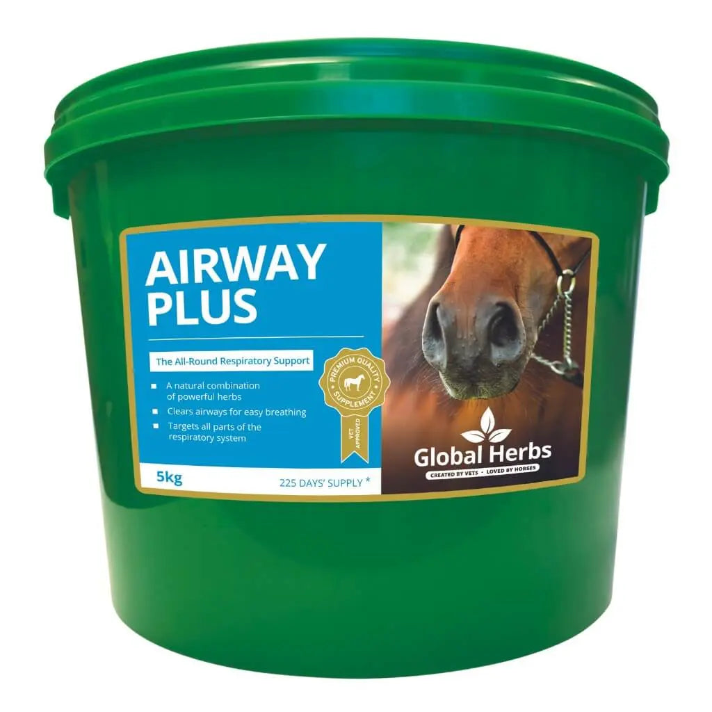 Global Herbs Airway Plus | Horse Respiratory Support Supplement