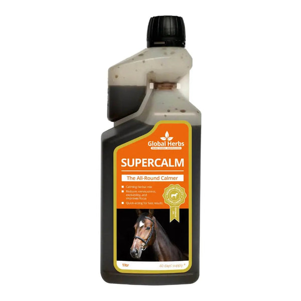 SuperCalm Liquid Horse Calmer | Natural Herbal Calm Support