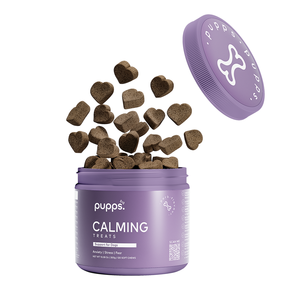 Pupps Calming Treats | Natural Dog Anxiety & Relaxation Treats